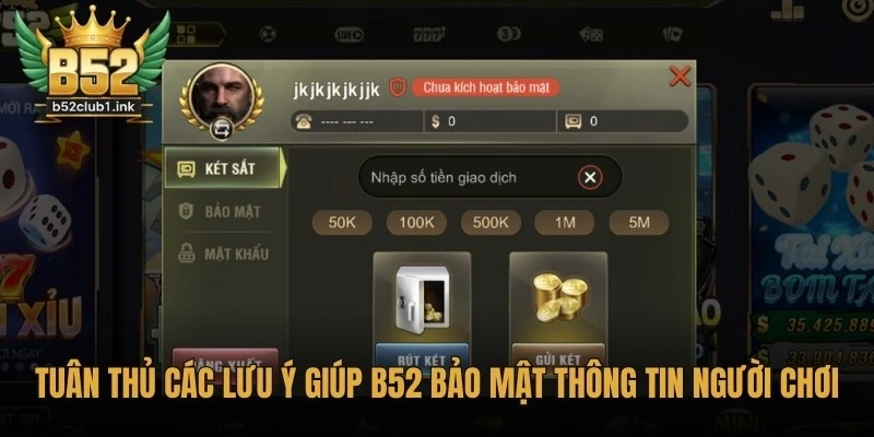 B52 Bảo Mật Thông Tin Người Chơi 2025 - Hướng Dẫn An Toàn 7 Tuân thủ các lưu ý giúp B52 bảo mật thông tin người chơi 2025 an toàn