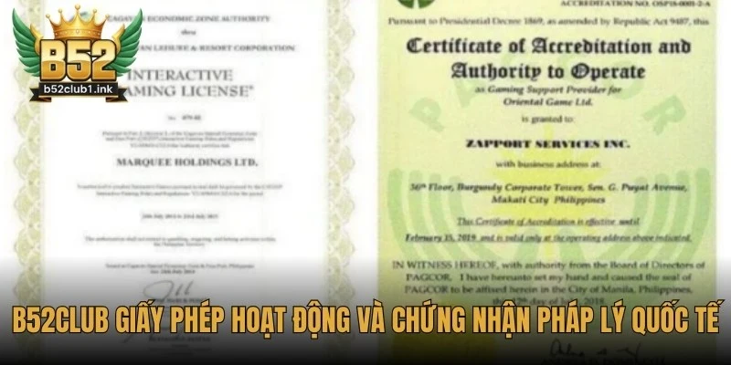 B52club Giấy Phép Hoạt Động Và Chứng Nhận Pháp Lý Minh Bạch 6 B52club giấy phép hoạt động và chứng nhận pháp lý từ tổ chức quốc tế