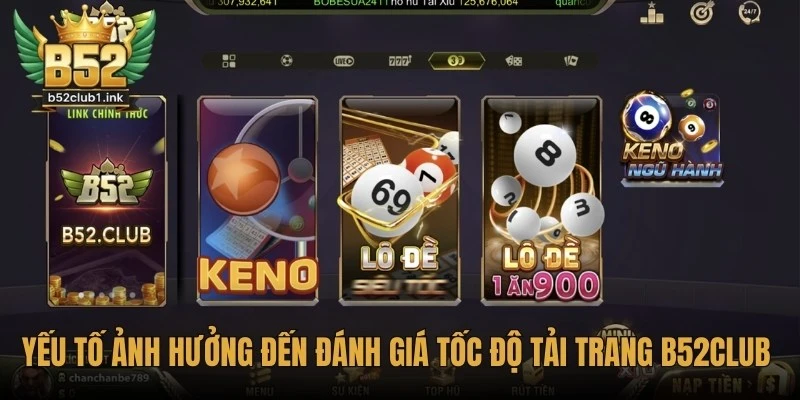 Yếu tố ảnh hưởng đến đánh giá tốc độ tải trang B52club trên thiết bị di động