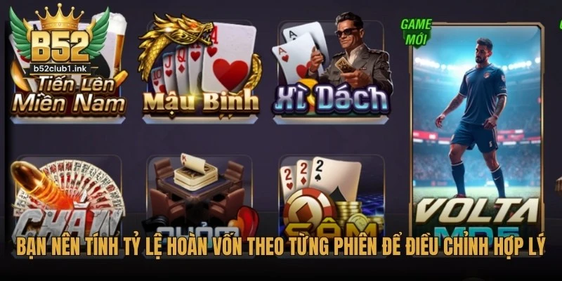 Phân Tích Xác Suất Thắng Và Tỷ Lệ Trả Thưởng Tại B52club 7 Bạn nên tính tỷ lệ hoàn vốn theo từng phiên để điều chỉnh hợp lý